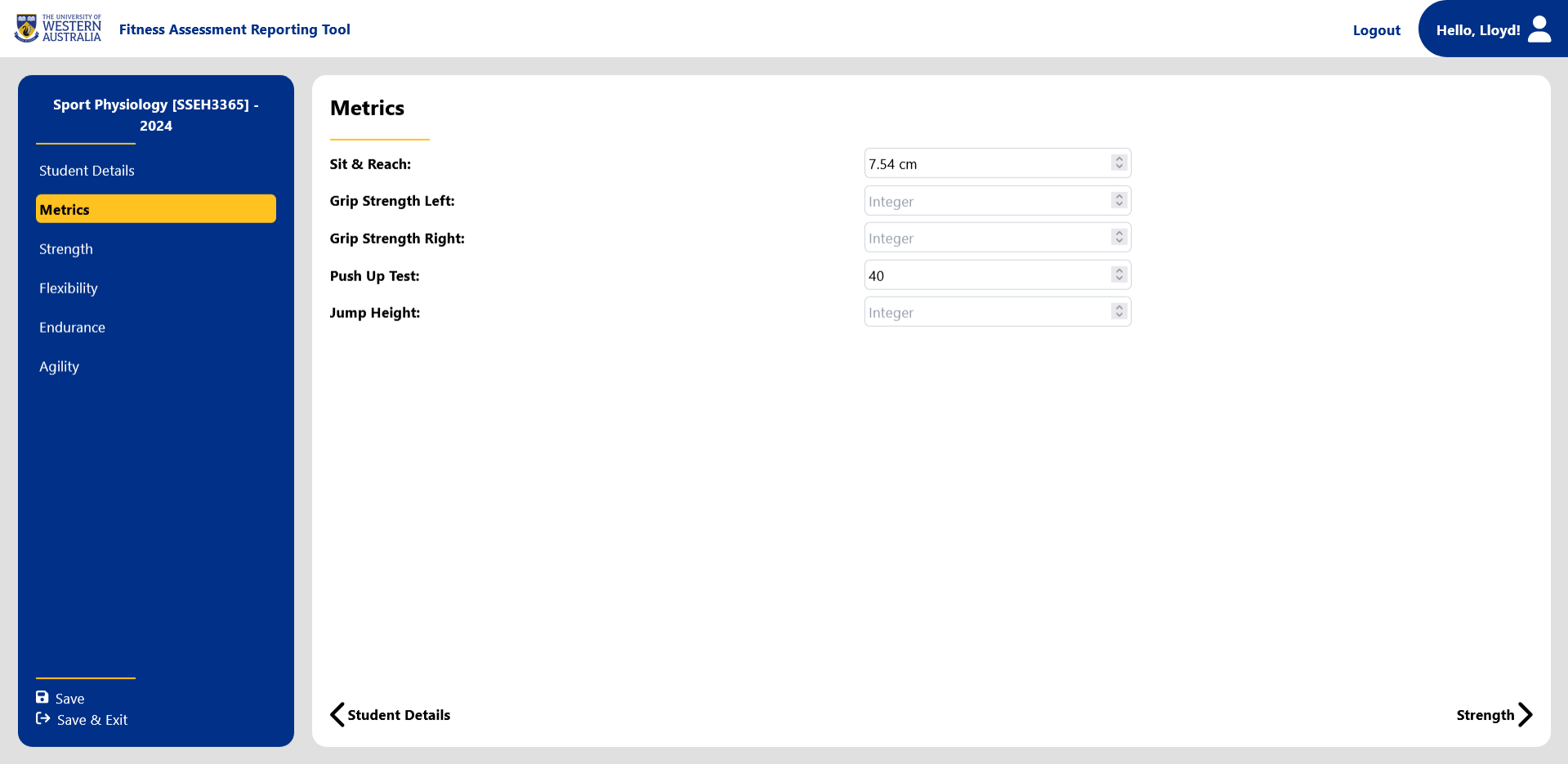 Filling Out Form